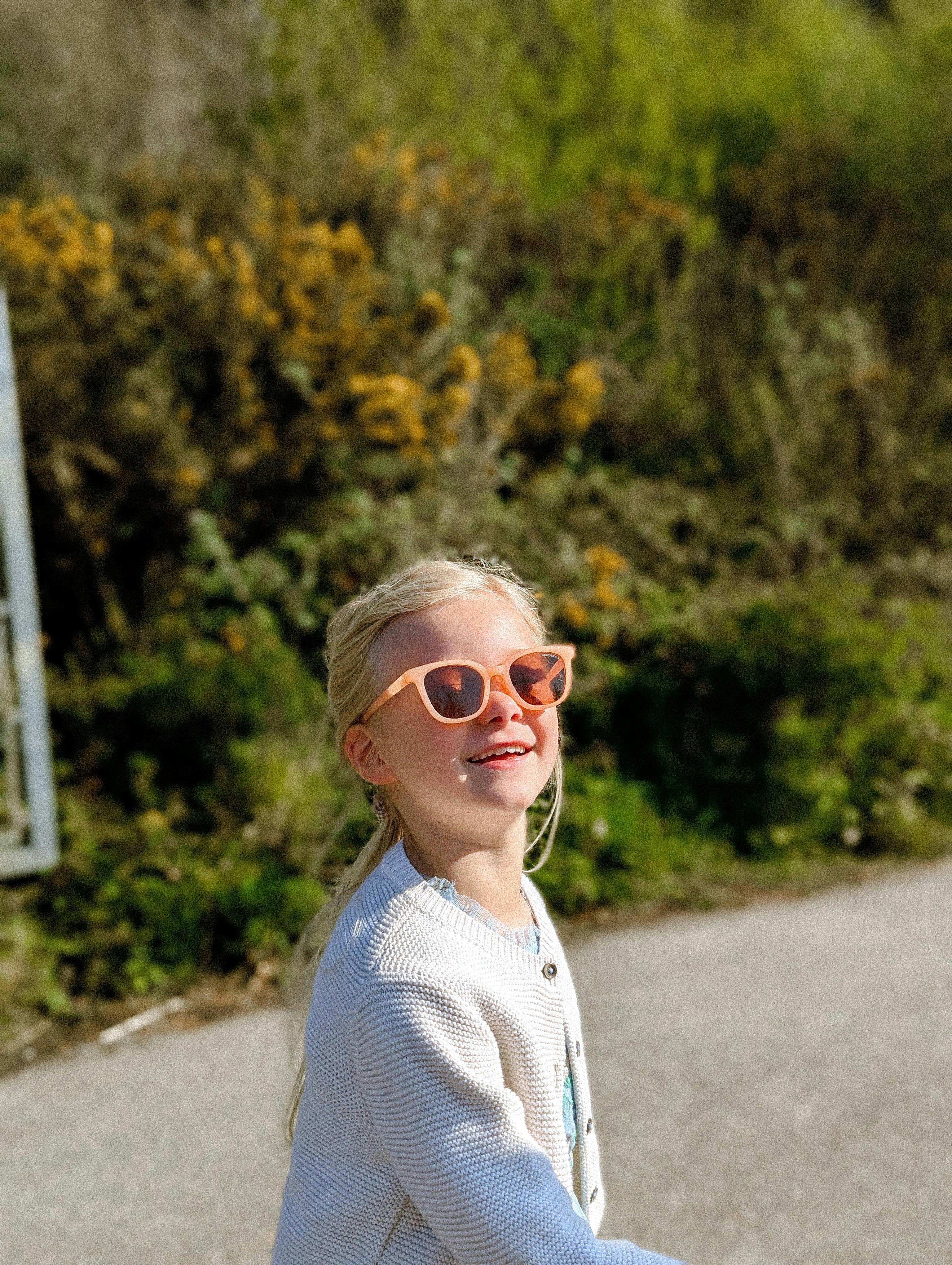 Classic Wayfarer Sustainable Sunglasses | Bio-Based · Bendable · Polarized | Child | 3-8 Y | Sunset