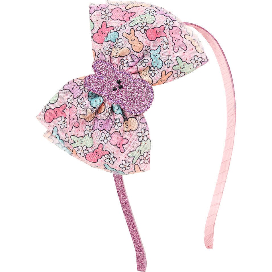 Easter Peeps Tulle Bow Headband