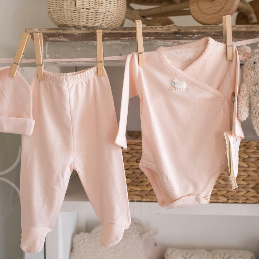 Embroidered Three Piece Set