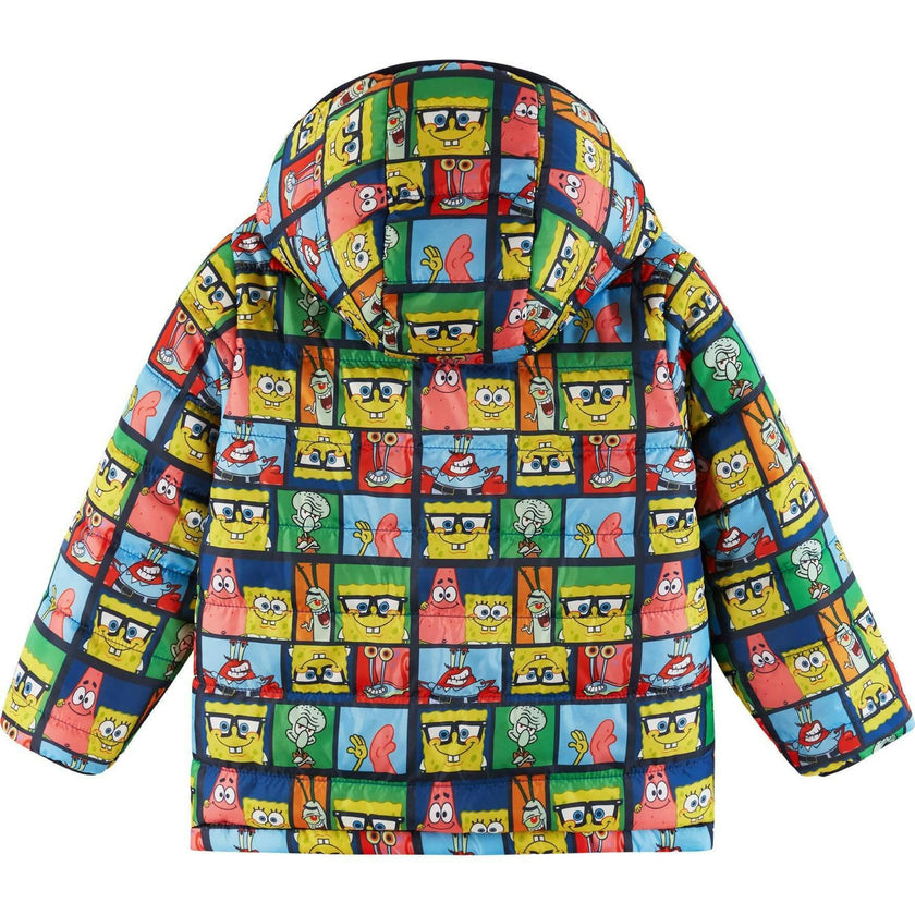 SpongeBob SquarePants™ x Andy & Evan® | Kids (2-7) Reversible Puffer Jacket