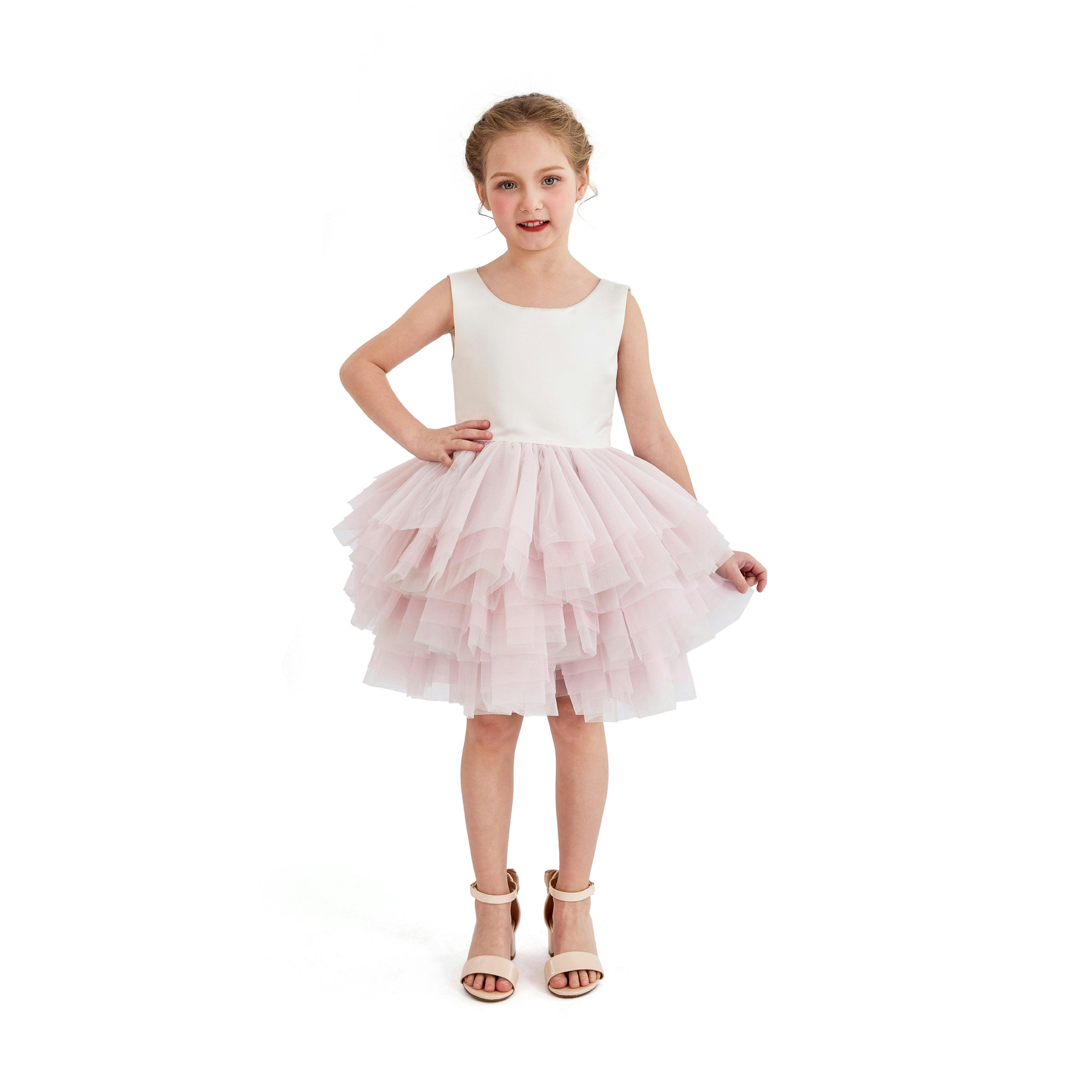 Pink Selene Tulle Dress