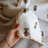 Baby Heirloom blanket - Teddy Bear