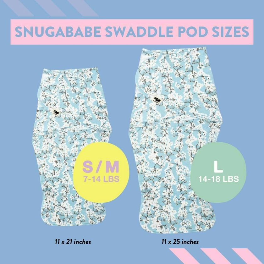 Snugababe Print Swaddle Sleep Pod