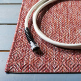 Courtyard Orion Indoor/Outdoor Rug, Red