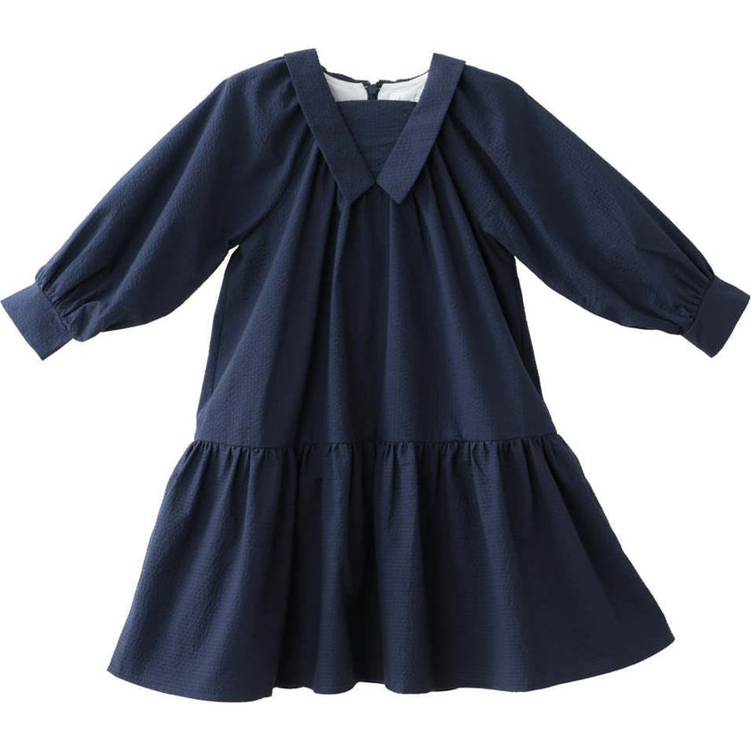 Isla dress (prussian-blue)