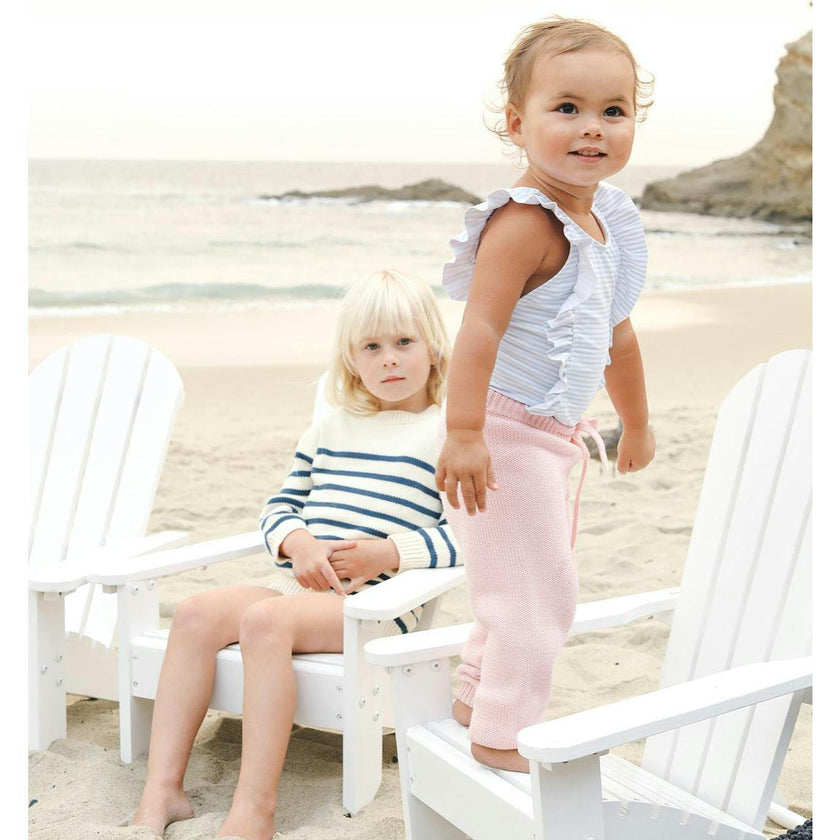 Soft Pink Knit Pant