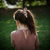 Scrunchies, Liberty of London Red Florals Bundle Set