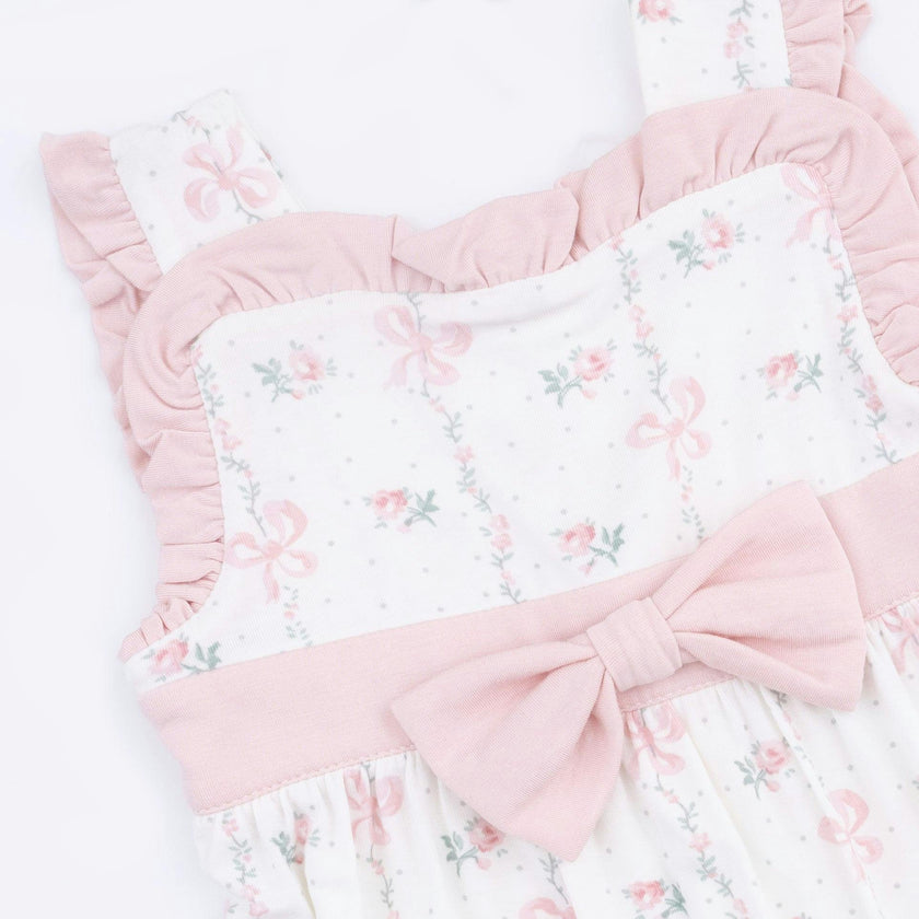 Dainty Buds and Bows - Bow Playsuit