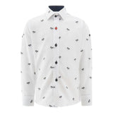 White Palms Dress Shirt
