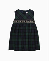 Baby Charlotte Plaid Smocked Pinafore