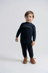 Knit Overall Set