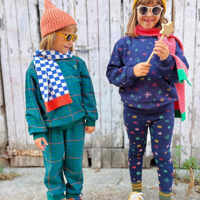 Recycled Cotton Confetti Kid Legging