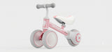 Allobebe Baby Balance Bike for Ages 1-3 – Adjustable Seat, Silent & Soft 3-Wheel Ride-On, Light Blue