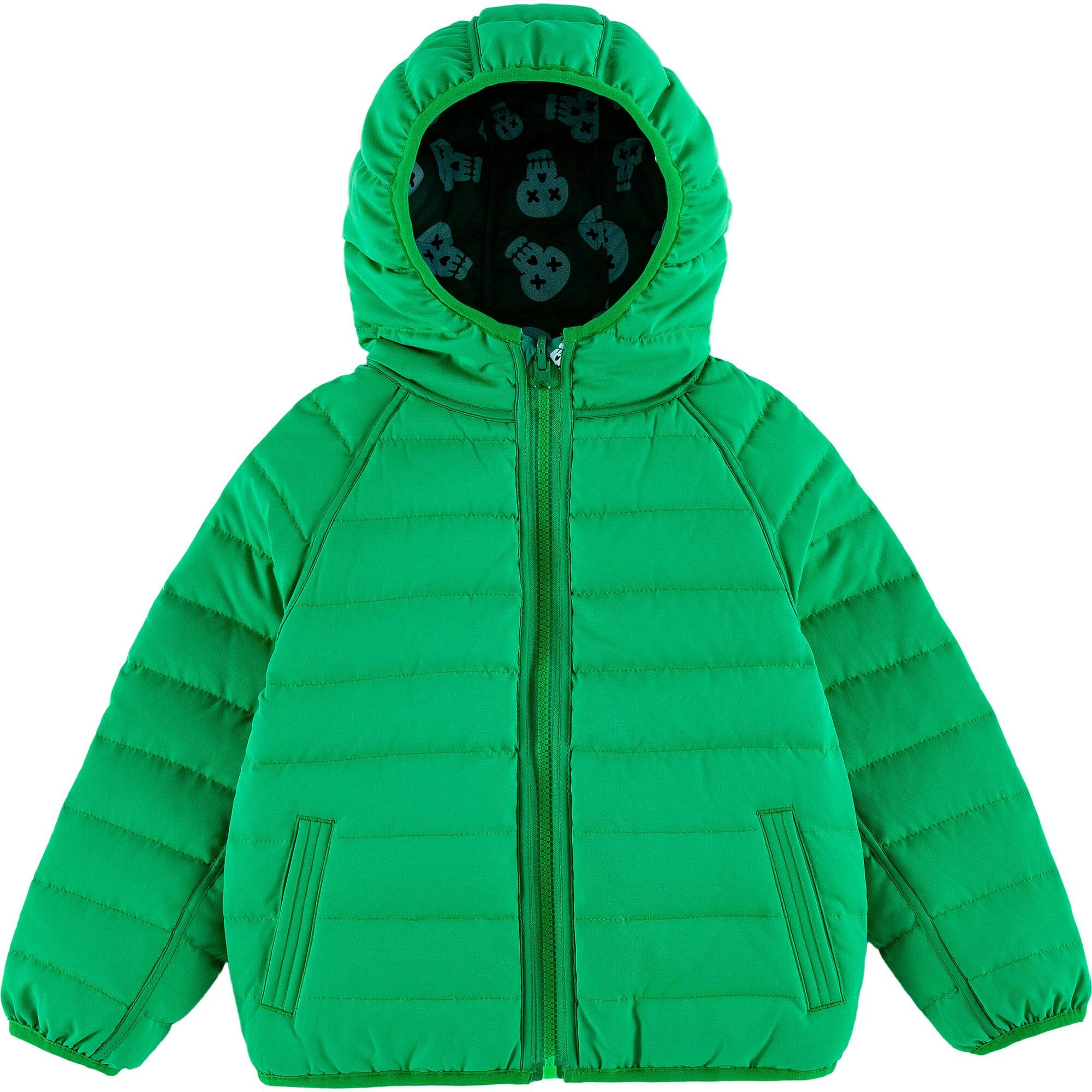 Ryan Reversible Puffer Hood Zipper Down Jacket