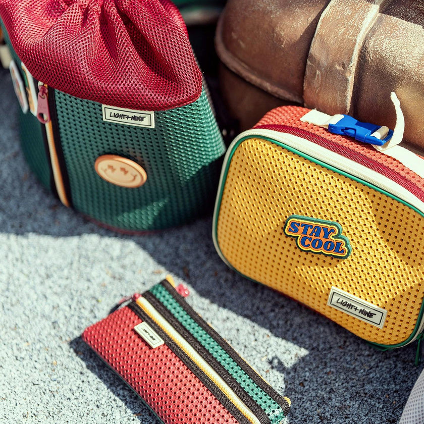 Flat Pencil Pouch Artist Green
