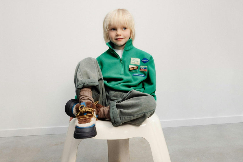 Cloudy Fleece Sweatshirt Golf Green
