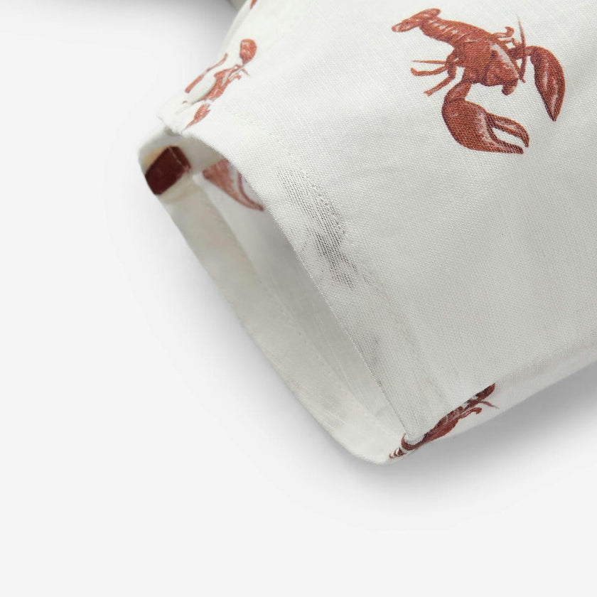 Cream Lobster Tank Top Shortall