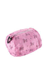 Blake Hooded Reversible Lightweight Down Puffer Jacket, Candy Pink Bow