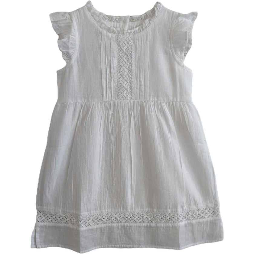Bohemian Ruffles White