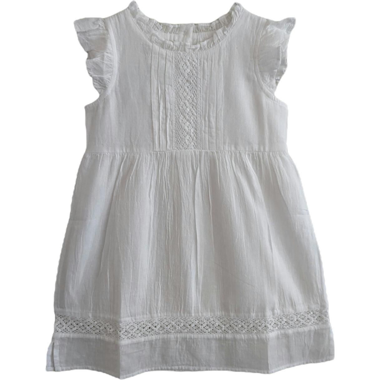 Bohemian Ruffles White