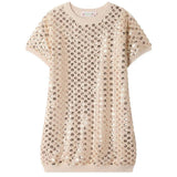 BONPOINT Marlise Sequin Party Dress - Rose