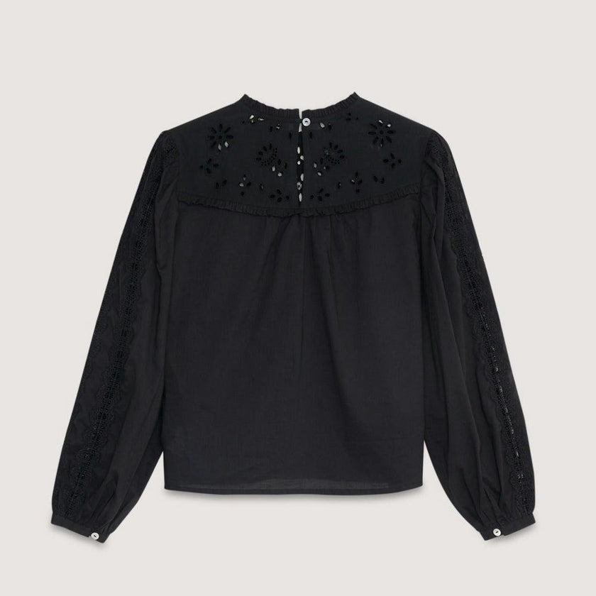 Dahlia Woman Blouse Eclipse Noir