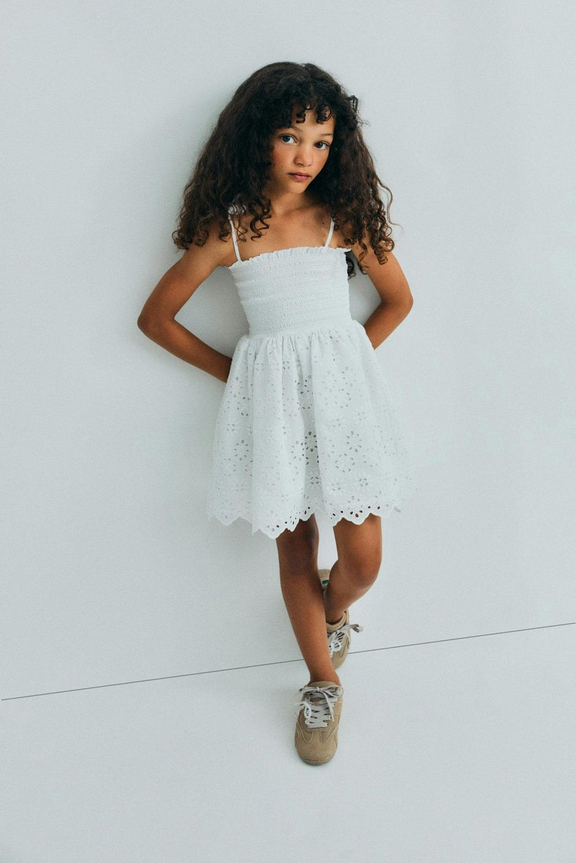Sakura Dress Pure Cloud