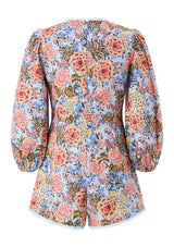 Iliana Sleeve Cotton Romper