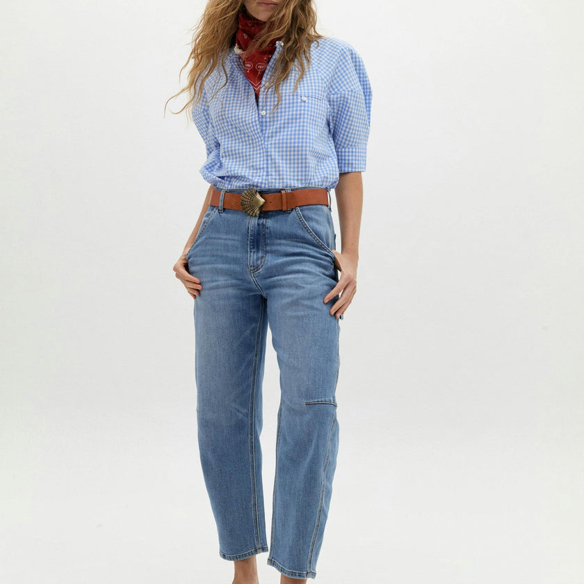 Ambar Denim Pants - Washed Indigo