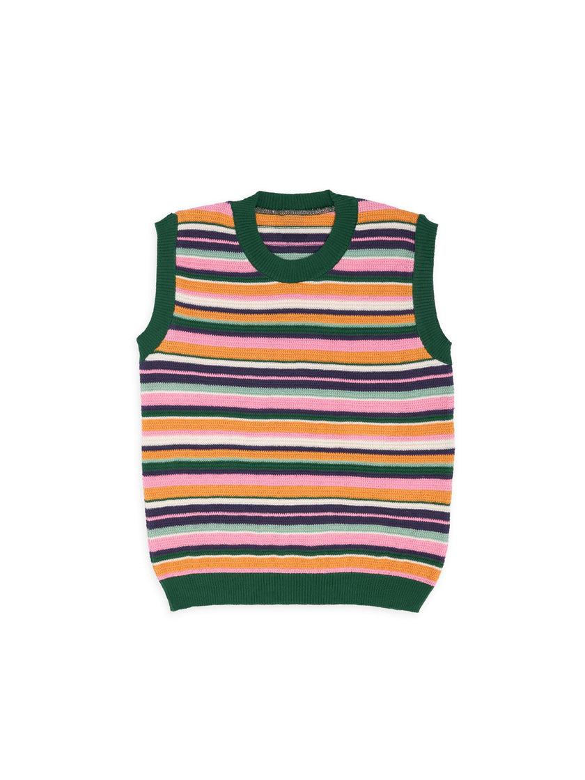 women's organic cotton top – tropical garden