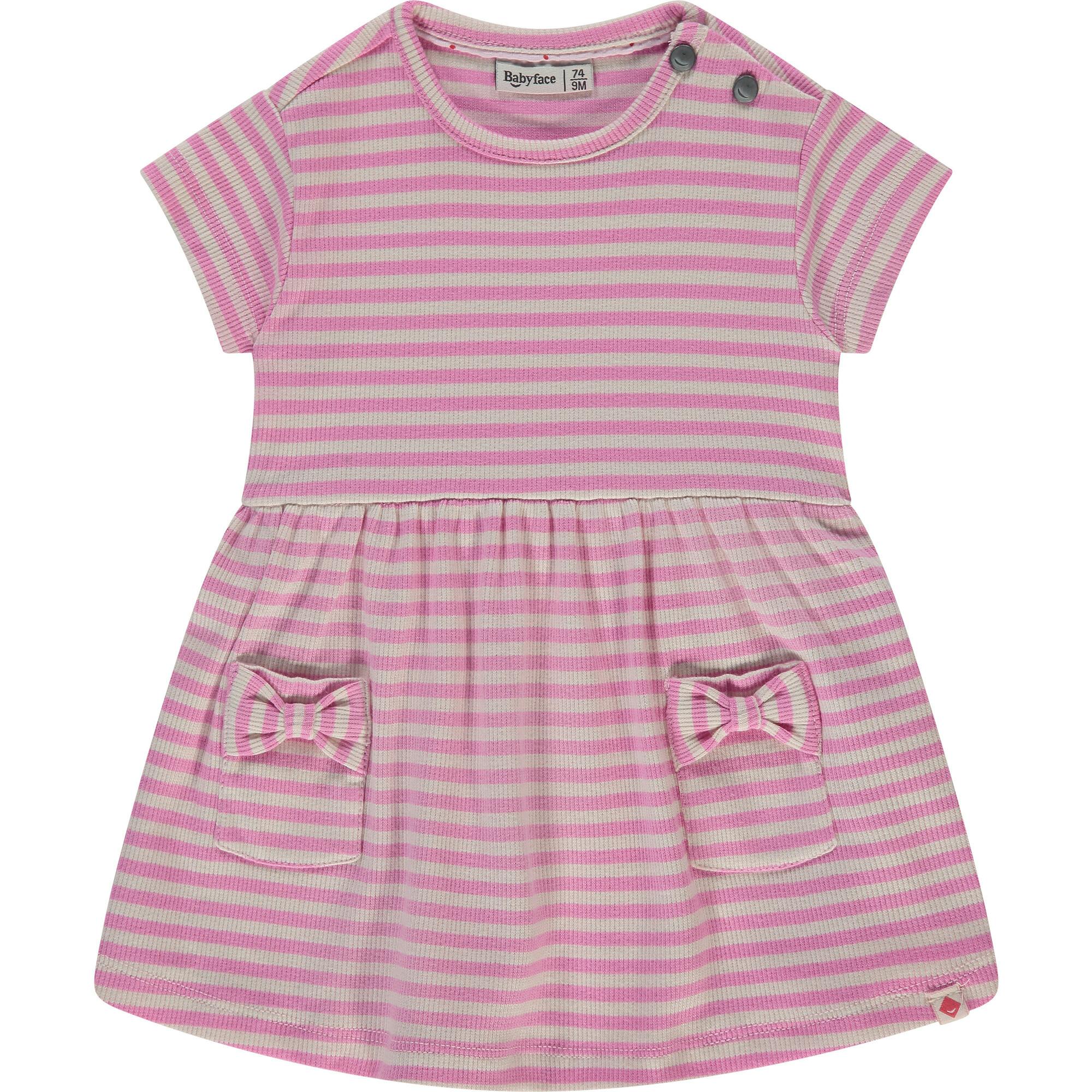Short Sleeve Bow Pocket Dress