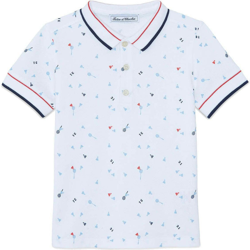 TARTINE ET CHOCOLAT Badminton Polo