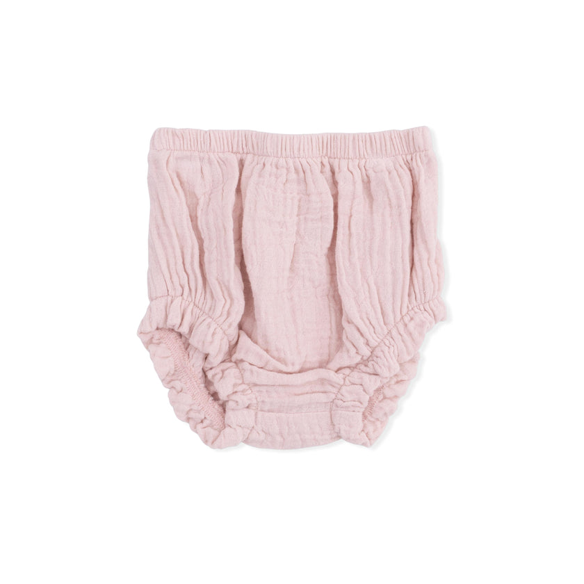 Solid Muslin Lotus - Smocked Top with Bloomer