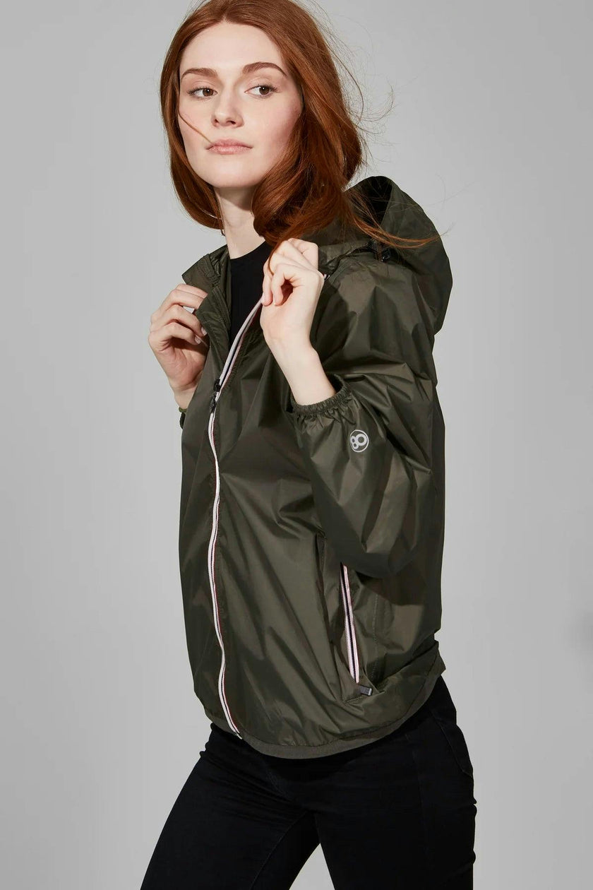 Torba Full Zip Packable Rain Jacket and windbreaker
