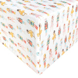 Premium Knit Fitted Crib Sheet - Juliet