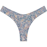Women's Lulu Floral Print Zig-Zag Stitch Bikini Bottom