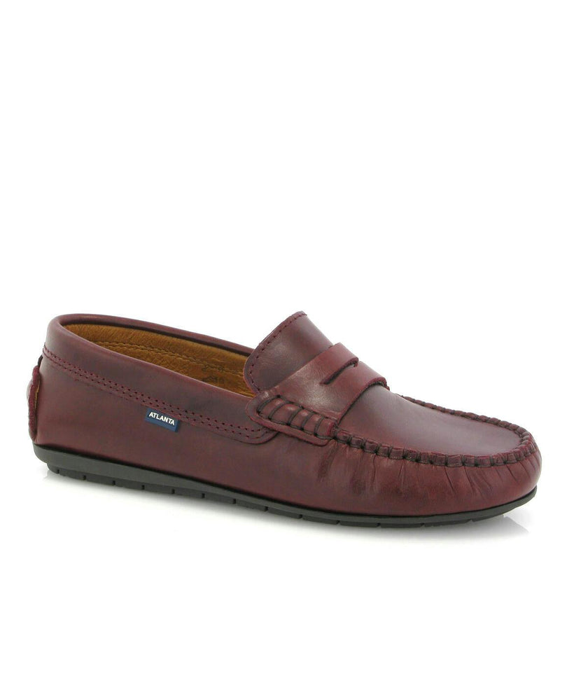 032 Walkers - burgundy pull up
