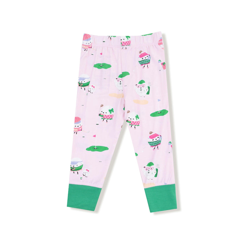 Golf Pros - Pink - Long Sleeve Loungewear Set