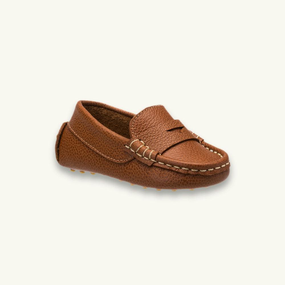 Toddler Lakke Driver Loafer | Tan Leather