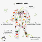 Dora: Tropical Dreams Bamboo Convertible Footie