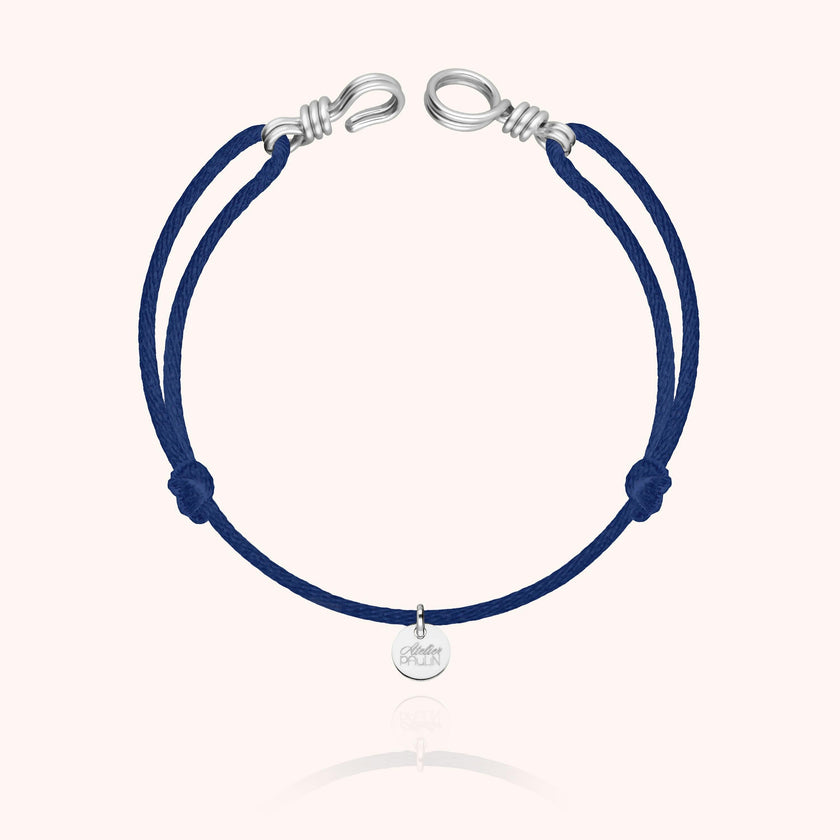 Women's Cord Bracelet, Silver 925