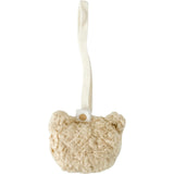 Bear Sherpa Pacifier Clip