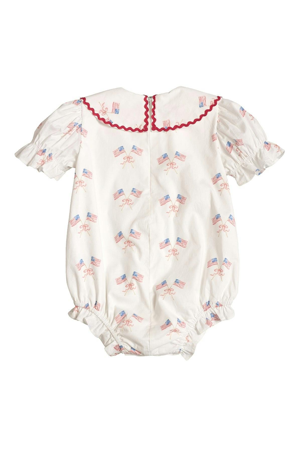 Baby Maisy Romper in Star Spangled