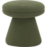 Gisella Boucle Ottoman / Olive