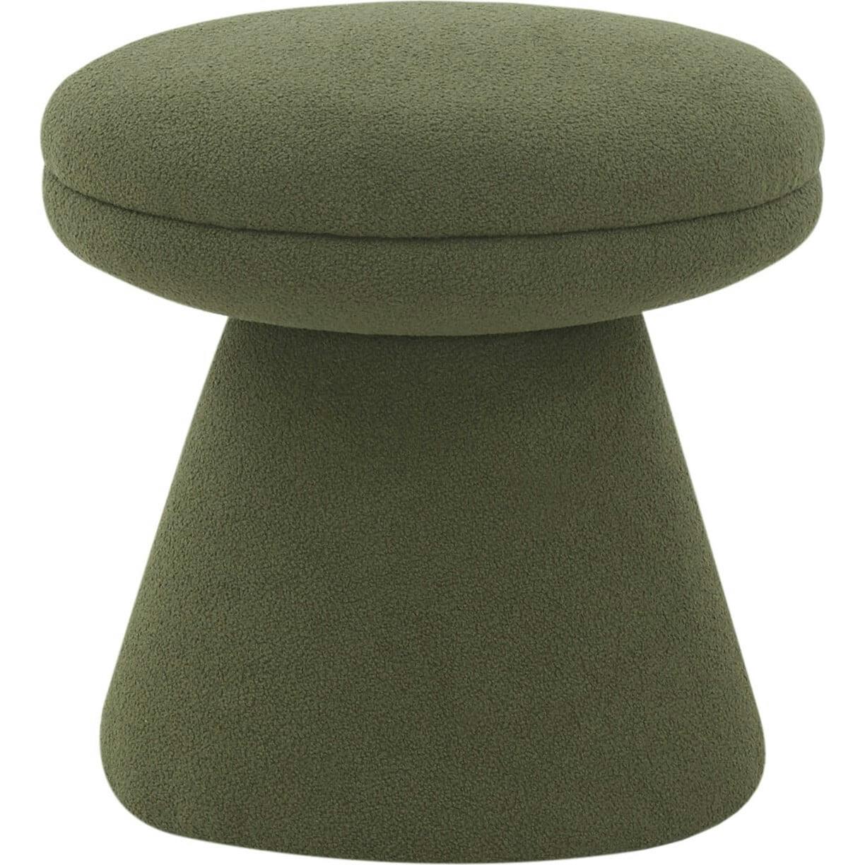 Gisella Boucle Ottoman / Olive