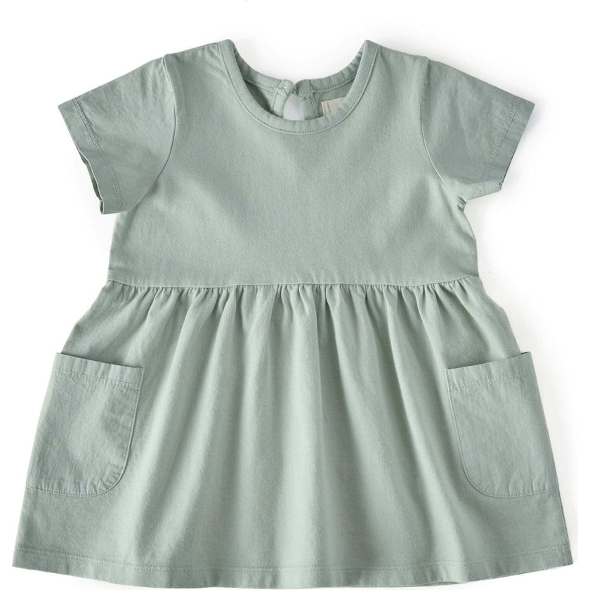 Playground Empire Waist 2-Pocket Dress, Blue