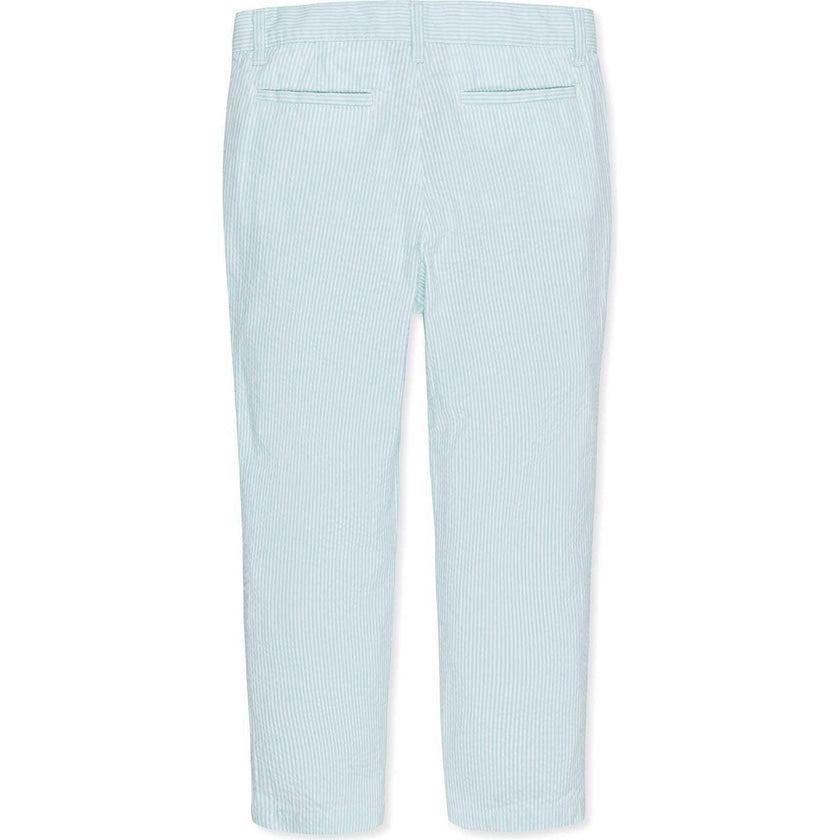 Organic Seersucker Suit Pant