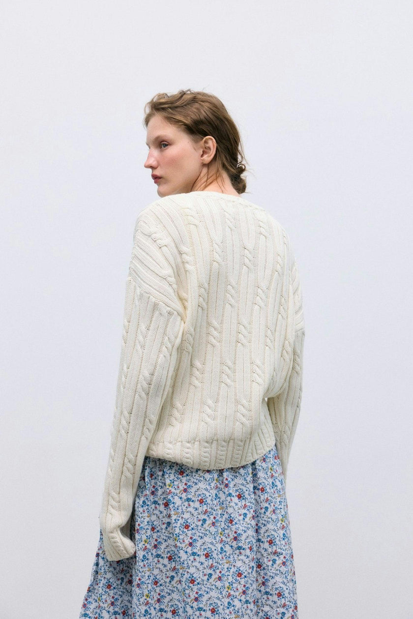 Bluebell Woman Jumper Ecru