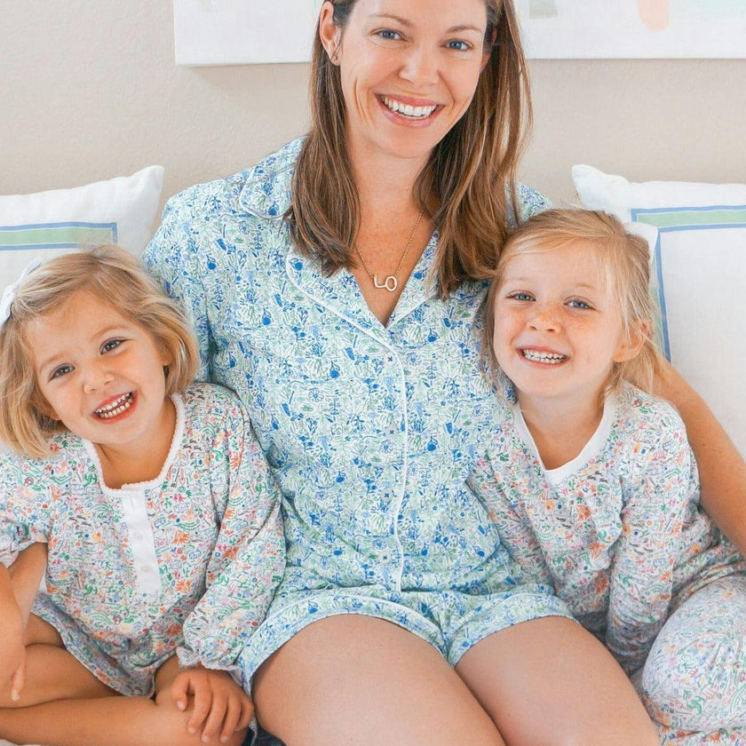Charleston Women’s Button Front Short Pajama Set