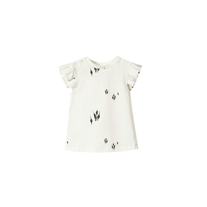 Baby Tent Box Pleated Sleeve Dress